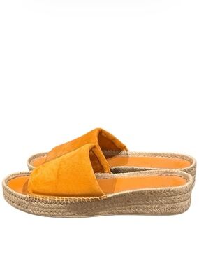 VINCE women’s Jesse Suede Slide Espadrille Sandals